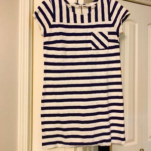 Old navy blue striped dress